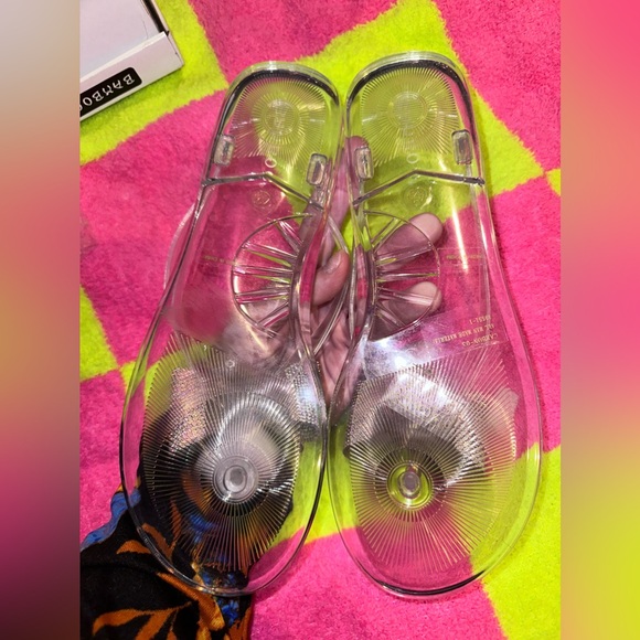 BAMBOO 🧊Carbon-03, Women's Clear Rhinestone Sandal, size 11, Brand New in Box - Picture 3 of 6